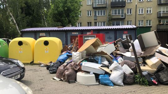 Góry śmieci przy Kusocińskiego – w końcu zniknęły!
