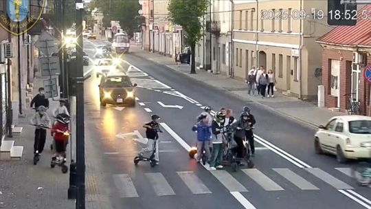 Niebezpieczne hulajnogi w Górze Kalwarii