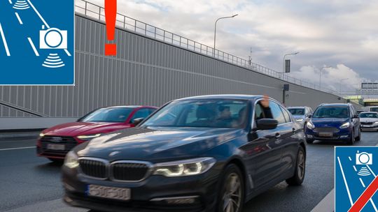 Nowy odcinkowy pomiar prędkości na S2. Kontrola na 10 km trasy Nowy odcinkowy pomiar prędkości na S2. Kontrola na 10 km trasy