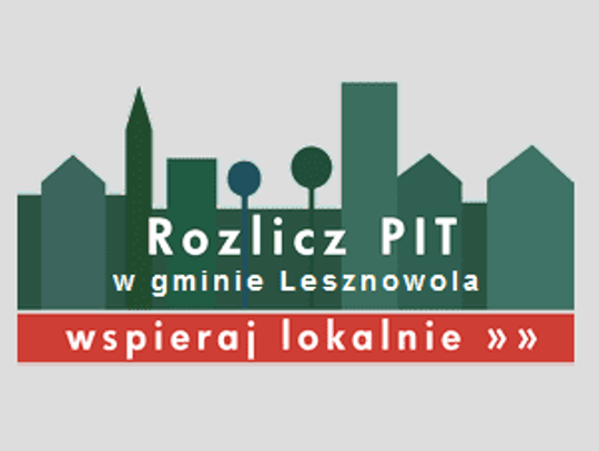 Bezpłatny program do rozliczenia PIT w gminie Lesznowola