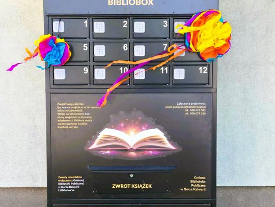Bibliobox stanął w Czersku. Książki można odbierać także poza biblioteką
