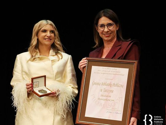 Biblioteka w Tarczynie uhonorowana medalem „Pro Masovia” Biblioteka w Tarczynie uhonorowana medalem „Pro Masovia”