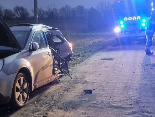 Ciszyca. Tragiczny wypadek. Jedna osoba nie żyje