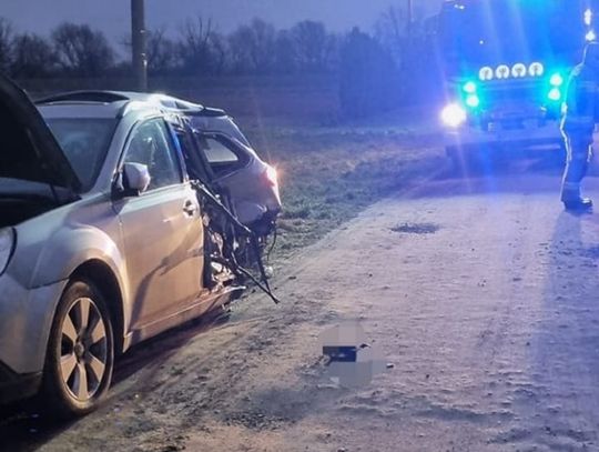 Ciszyca. Wypadek Subaru, jest areszt!