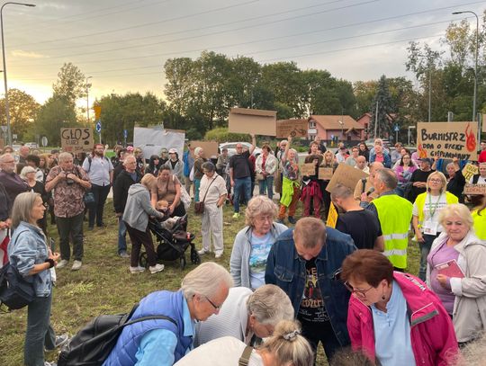 „Data center? Nie tutaj!” – protest przy budowie na Energetycznej