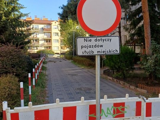 Droga w Mirkowie wciąż nieprzejezdna