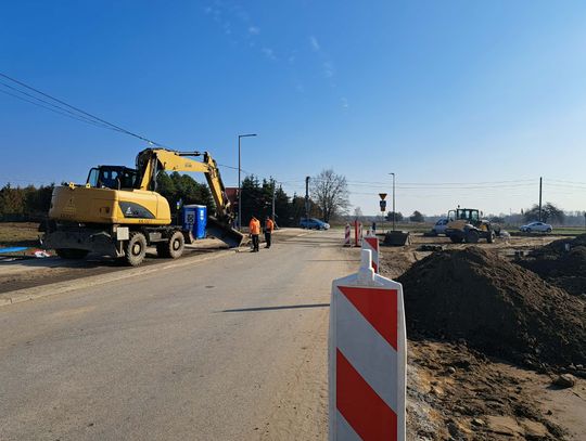 Drogowe utrudnienia w Prażmowie