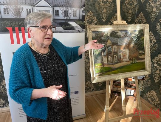 „Dworek myśliwski ks. J. Poniatowskiego” w Muzeum Piaseczna – obraz z rodzinnej kolekcji „Dworek myśliwski ks. J. Poniatowskiego” w Muzeum Piaseczna – obraz z rodzinnej kolekcji