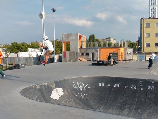 Graffiti na skateparku?