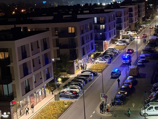 Halloweenowa noc na osiedlu Jarząbka - policyjna interwencja po skandalicznej imprezie
