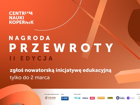 II edycja Nagrody Przewroty od Centrum Nauki Kopernik