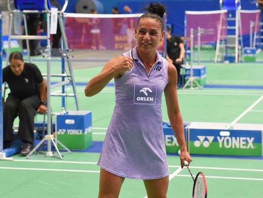 Instruktorka GOSiR w Konstancinie-Jeziornie wicemistrzynią Europy w badmintonie