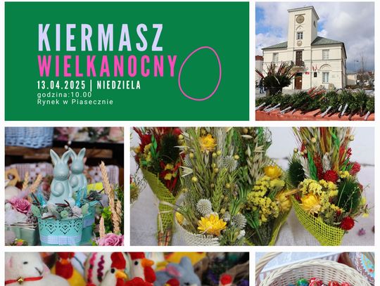 Kiermasz Wielkanocny w Piasecznie już w tę niedzielę