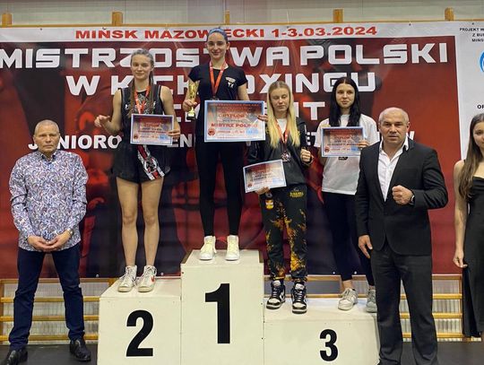 Kolejne medale w kickboxingu. Za nimi udane mistrzostwa w Mińsku Mazowieckim