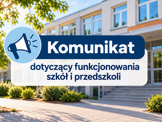 Komunikat w sprawie funkcjonowania szkół i przedszkoli w gminie Piaseczno