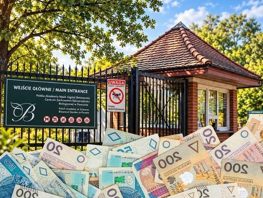 Ogród Botaniczny PAN w Powsinie. PAN informuje o finansowych skutkach nieprawidłowości i odłożonych remontach.