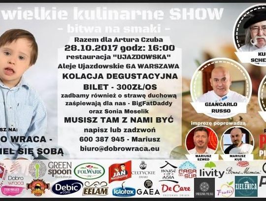 Kulinarne show dla Artura