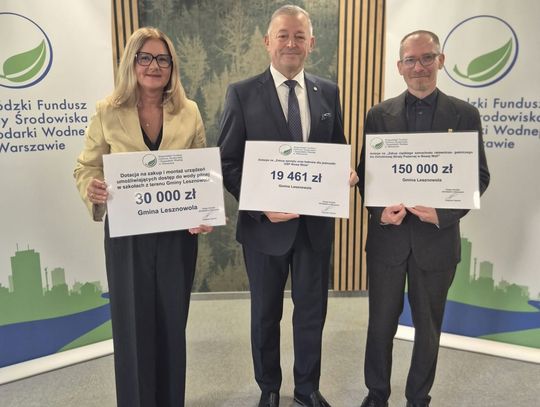 Lesznowola z kolejnymi dotacjami. Pieniądze na strażaków i dostęp do wody w szkołach