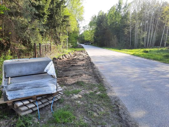 Najdłuższy chodnik powiatu