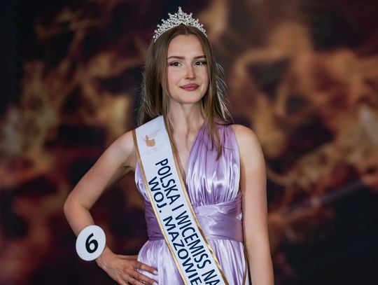 Nastolatka z Józefosławia z tytułem 1. Wicemiss Mazowsza. Powalczy o koronę ogólnopolską