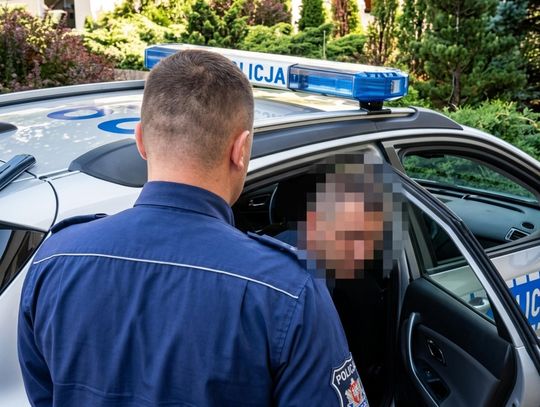 Nerwowa reakcja na radiowóz. Szybko wyszło na jaw, dlaczego