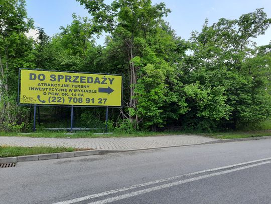 Niezbywalne działki w Mysiadle? Co będzie z budżetem gminy?