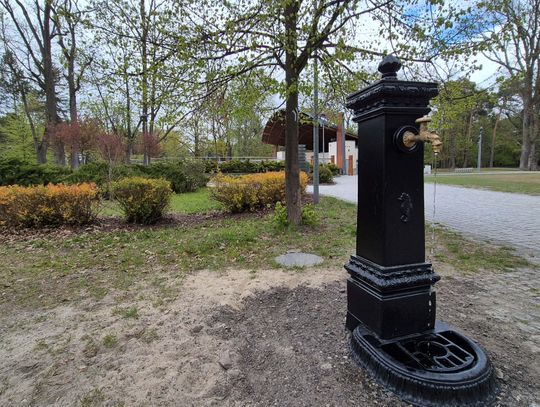 Nowe zdroje w Parku Zdrojowym już działają. Gdzie można napić się wody?