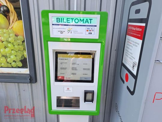 Nowy biletomat przy stacji PKP w Górze Kalwarii!