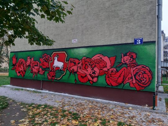 Nowy mural w Piasecznie