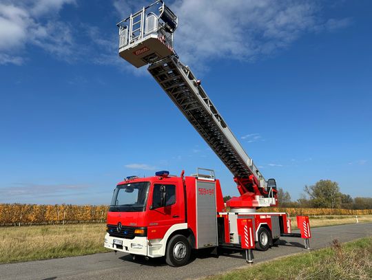 Nowy podnośnik w OSP Skolimów. Pierwszy taki wóz w gminie Konstancin-Jeziorna