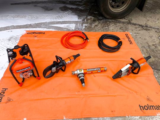 Nowy sprzęt dla OSP Kawęczynek Nowy sprzęt dla OSP Kawęczynek