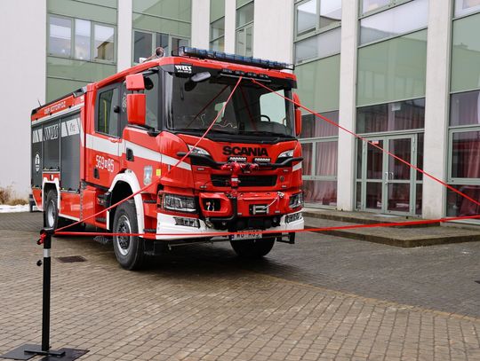 Nowe wozy strażackie w Tarczynie