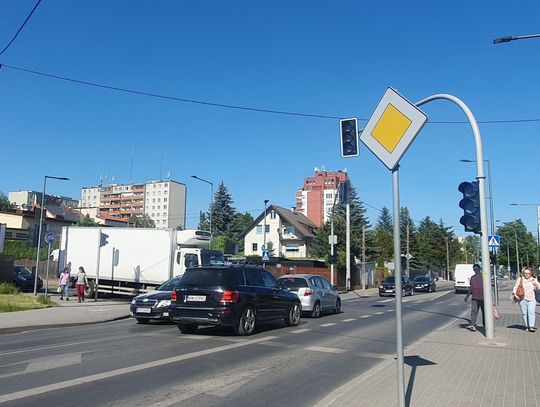 Piaseczno. Nie działa sygnalizacja świetlna na jednej z głównych ulic
