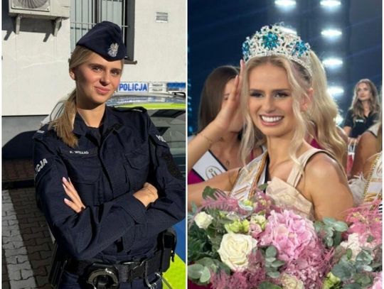 Klaudia Węcłaś z Piaseczna łączy służbę w Policji z sukcesami w konkursach piękności. W niedzielę zdobyła tytuł II Wicemiss Polski 2026.