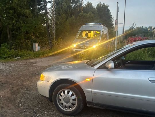 Pijany kierowca Audi zakończył jazdę w policyjnej celi