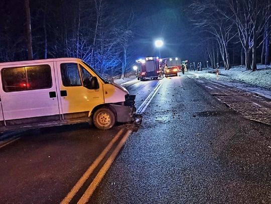 Pilawa. Citroen wjechał w bmw. Wiadomo dlaczego