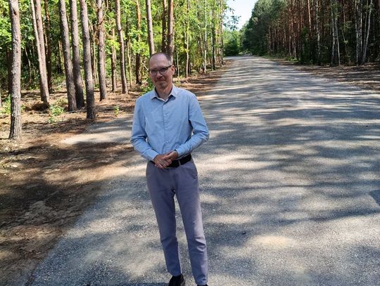 Na zdjęciu Marcin Szost - Zastępca Wójta Gminy Lesznowola