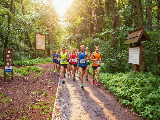Pobiegną zamiast klikać. Charytatywny bieg w Chojnowskim Parku Krajobrazowym