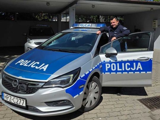 Podziękowania dla dzielnicowego z Góry Kalwarii. "Właściwa osoba na odpowiednim miejscu"