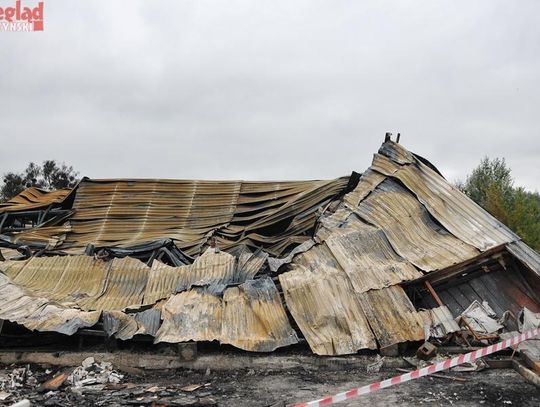 Pogorzelisko - fotoreportaż z terenu pożaru w Konstancinie-Jeziornie