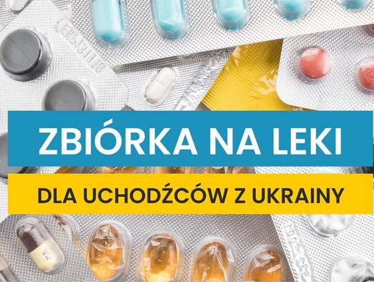 Potrzebne są pieniądze na leki dla uchodźców