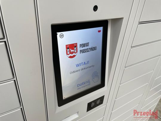 Powiatomat w Piasecznie – dokument jak paczka z automatu