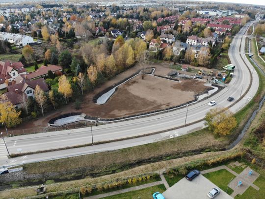 Błękitno-zielona infrastruktura ul. Cyraneczki