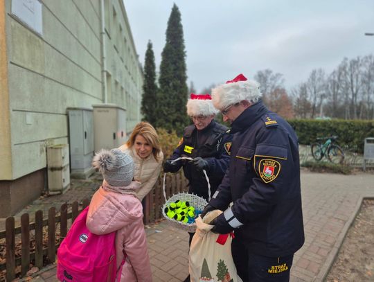 Prezenty od Straży Miejskiej