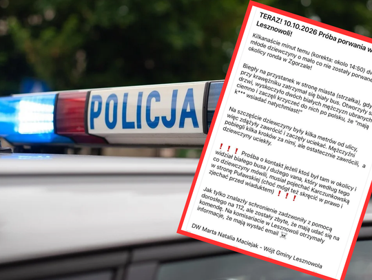 Próba porwania dwóch dziewczynek w powiecie piaseczyńskim? Uważajcie na siebie!
