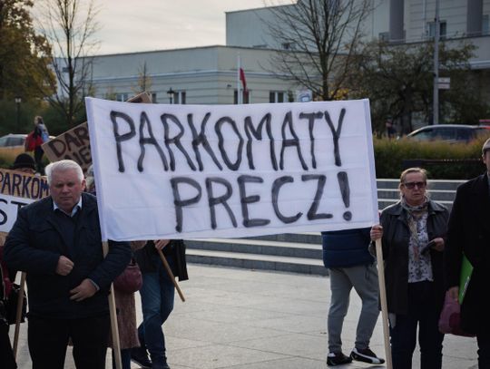 Protest przeciwko Strefie Płatnego Parkowania