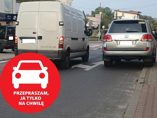 Przepraszam, ja tylko na chwilę