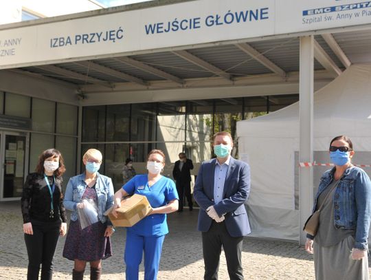 Przyłbice dla szpitala