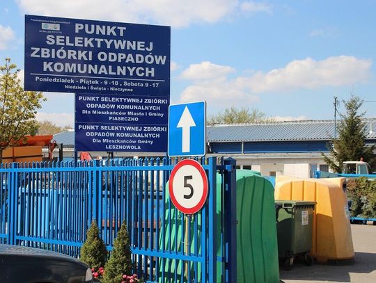 PSZOK w Piasecznie czasowo bez dojazdu. Kierowcy muszą uważać