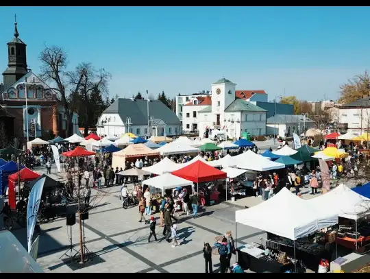 Relacja z Kiermaszu Wielkanocnego i życzenia Burmistrza Piaseczna